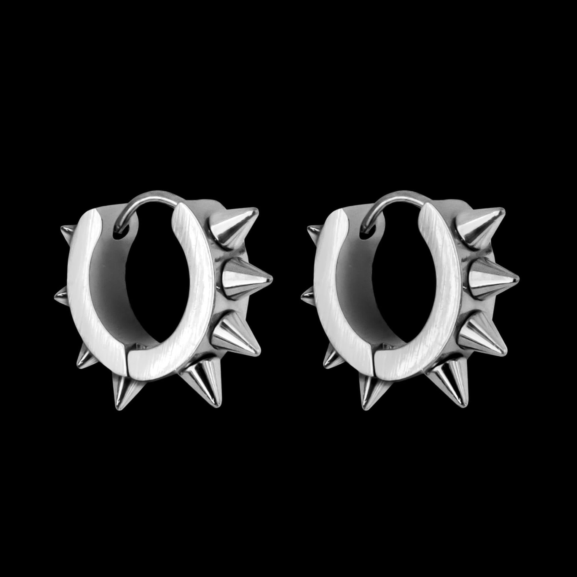 Spike Huggie Earrings - Huggies - Ask and Embla