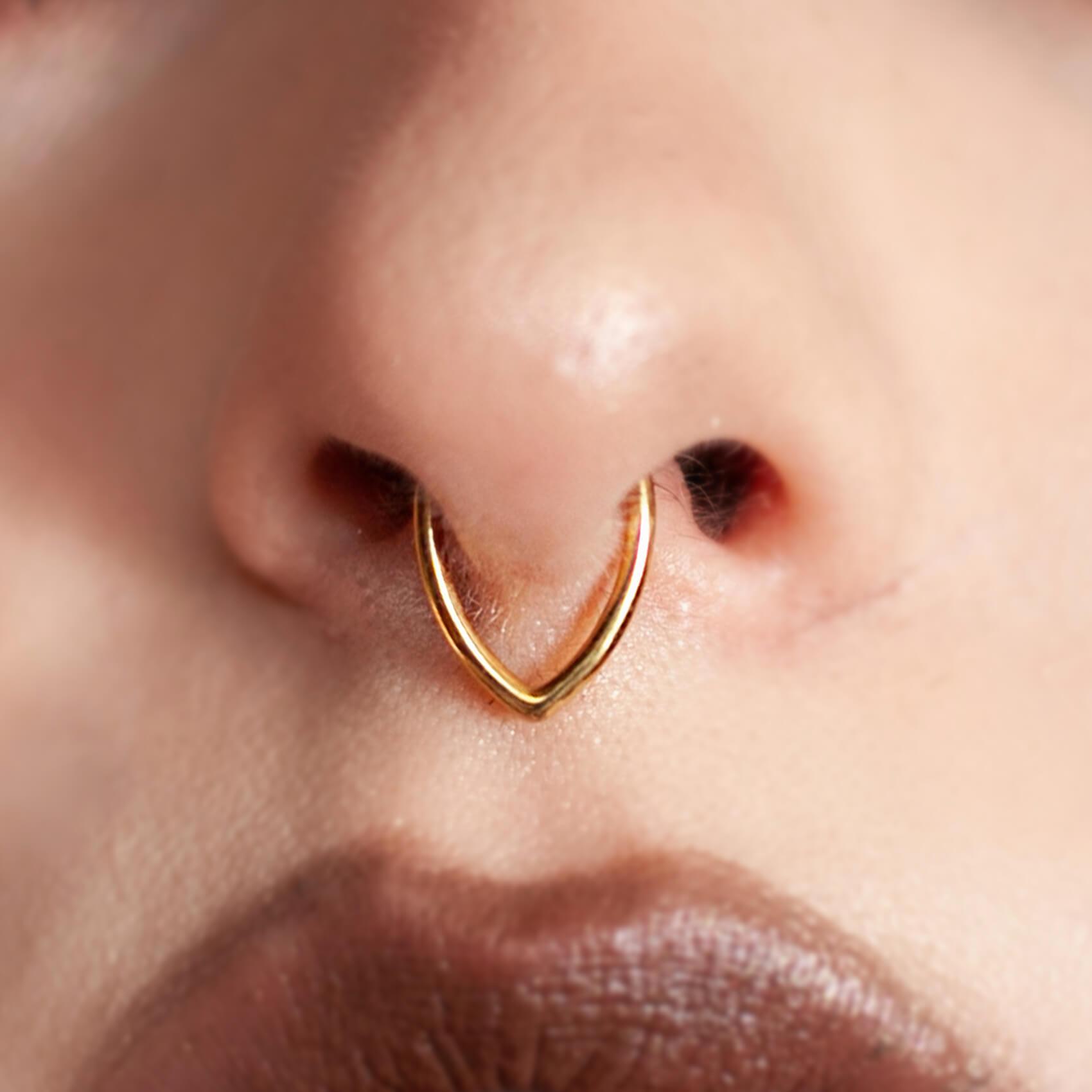 Earrings Nose Ring Nostril Piercing Jewelry | Stainless Steel Nostril  Piercing Ring - Piercing Jewelry - Aliexpress